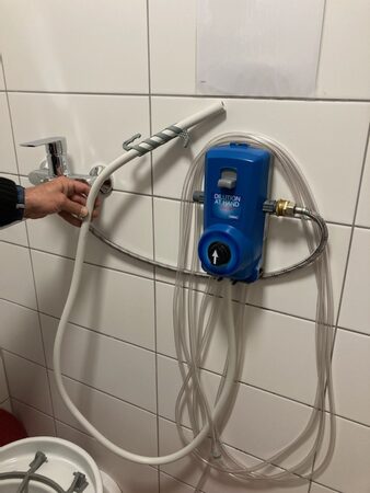 Dávkovač chemie  4 - funkční