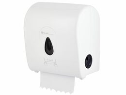 Mechanický podavač papírových ručníků v rolích MERIDA TOP  MAXI - šedé okénko