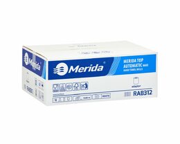 Papírové ručníky v rolích s adapérem MAXI AUTOMATIC, 2-vrstvé, 100% celulóza, 240 m, (6rolí/bal)