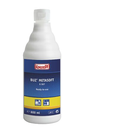 G507 BUZ Metasoft, prostředek na ošetřování neleštěné nerezové oceli, 600 ml