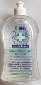 Dezinfekční gel na ruce 500 ml - bezoplachový