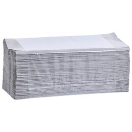 Jednotlivé papírové ručníky skládané ŠEDÉ, 1-vrstvé, 5000 ks (20x250 ks) /dříve PZ14/
