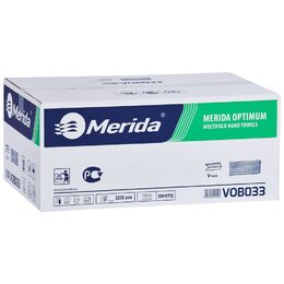 Jednotlivé papírové ručníky skládané OPTIMUM, bílé, 2-vrstvé, 3200 ks, /dříve PZ33/