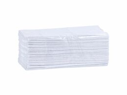 Jednotlivé papírové ručníky skládané OPTIMUM, bílé, 4000 ks, /dříve PZ12/