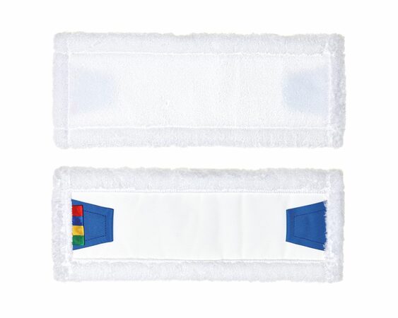 Mop se záložkami ECONOMY 40 cm, mikrovlákno, bílý
