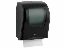 Mechanický podavač papírových ručníků v rolích MAXI MERIDA ONE,černý