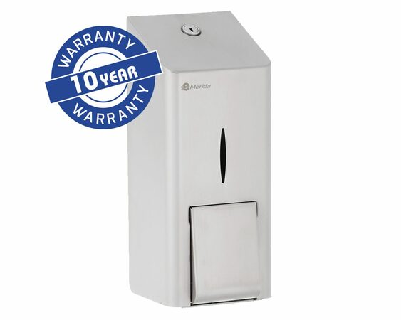 Dávkovač mýdla STELLA R10 ADVANCED nerez mat pěnový na jednorázový vklad