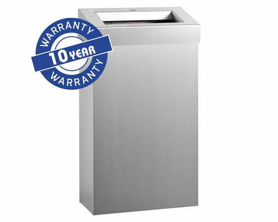 /dříve KSM101/ Koš závěsný otevřený STELLA 27 l nerez mat