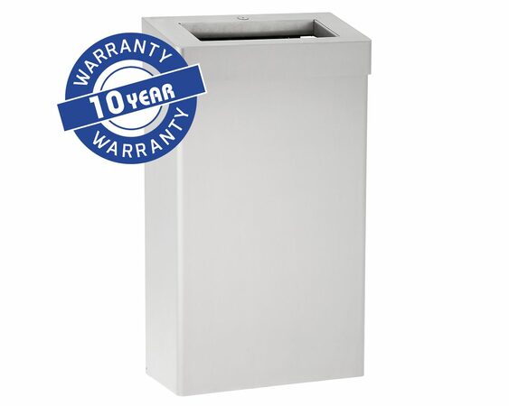 Koš závěsný otevřený STELLA R10 ADVANCED 27 l nerez mat