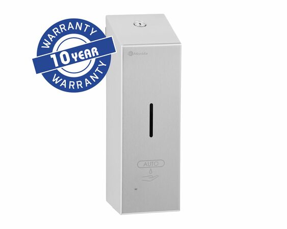 Automatický bezdotykový dávkovač pěnového mýdla MERIDA STELLA AUTOMATIC SLIM,nerez mat