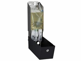 Automatický bezdotykový dávkovač pěnového mýdla STELLA AUTOMATIC SLIM nerez černá 0,8 l