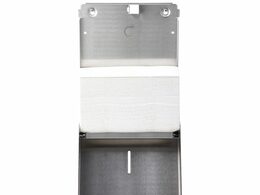 Zásobník na jednorázové ručníky STELLA ULTRA SLIM MAXI nerez mat