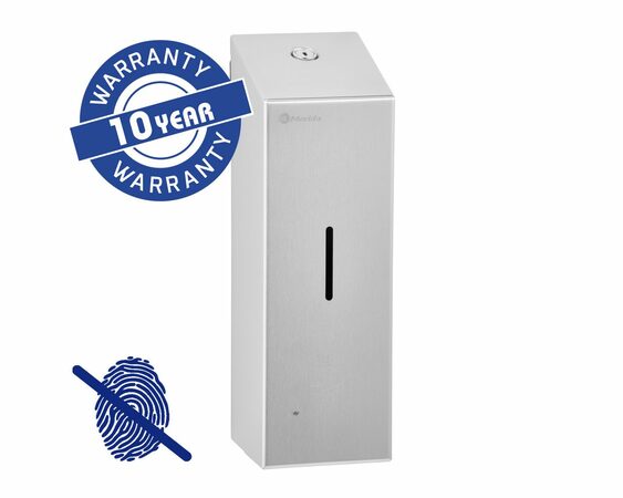 Bezdotykový automatický dávkovač pěnového mýdla MERIDA STELLA AUTOMATIC SLIM Anti-FingerPrint