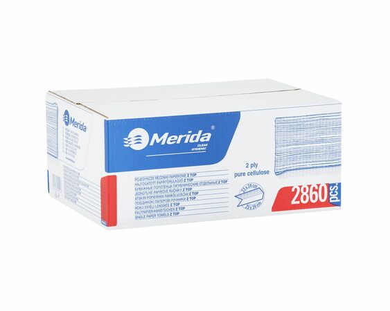 Jednotlivé papírové ručníky Z TOP 2860 ks - 100% celulóza, skládané /PZ93.1/
