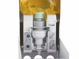 Automatický bezdotykový dávkovač pěnového mýdla STELLA AUTOMATIC SLIM nerez bílá 0,8 l