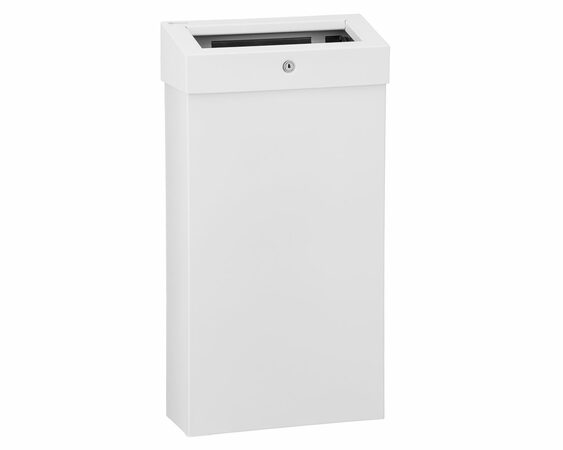 Koš závěsný otevřený MERIDA STELLA SLIM COMBO nerez bílá 15 l