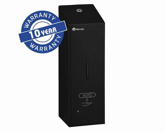 Automatický bezdotykový dávkovač pěnového mýdla STELLA AUTOMATIC SLIM nerez černá 0,8 l