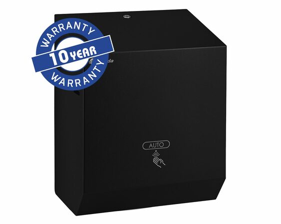 Automatický bezdotykový podavač papírových ručníků v rolích STELLA MAXI AUTOMATIC černá