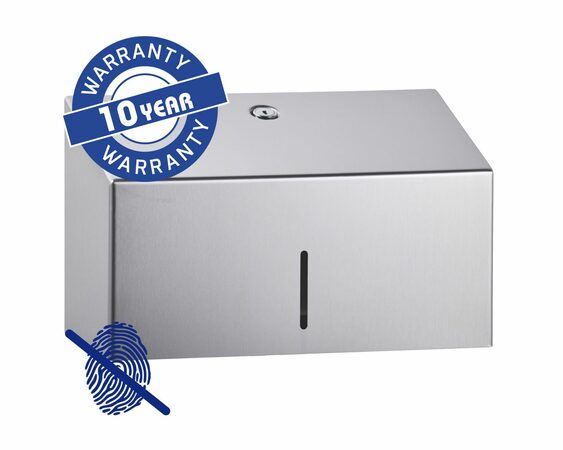Zásobník na jednotlivé papírové ručníky MERIDA STELLA Anti-FingerPrint MINI, nerez mat 