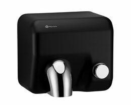 Elektrický osoušeč rukou STARFLOW PLUS mat s tlačítkem, povlak Anti-FingerPrint, černý