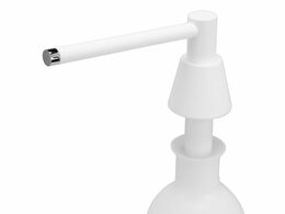 Dávkovač tekutého mýdla umyvadlový CONE, objem nádržky 1000ml, bílý