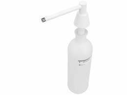 Dávkovač tekutého mýdla umyvadlový CONE, objem nádržky 1000ml, bílý
