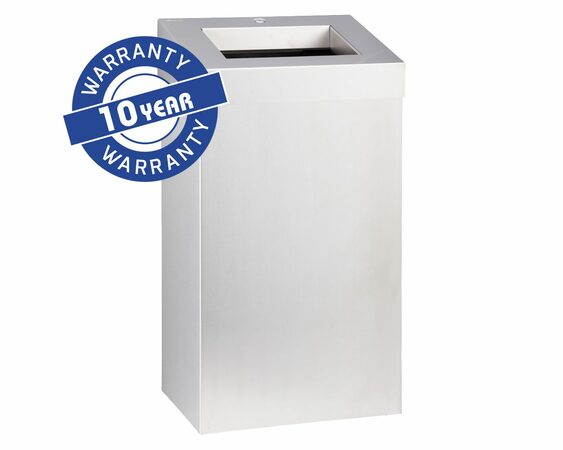 Koš závěsný otevřený Merida STELLA nerez mat 45 l
