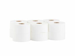 Toaletní papír Merida TOP, 19 cm, 180 m, 2-vrstvý, 100% celulóza, (12rolí/balení)