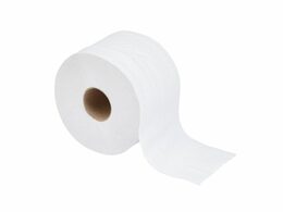 Toaletní papír OPTIMUM BÍLÝ, 2-vrstvý, 13,5 cm x 9 cm, 68 m, (18 rolí/bal)