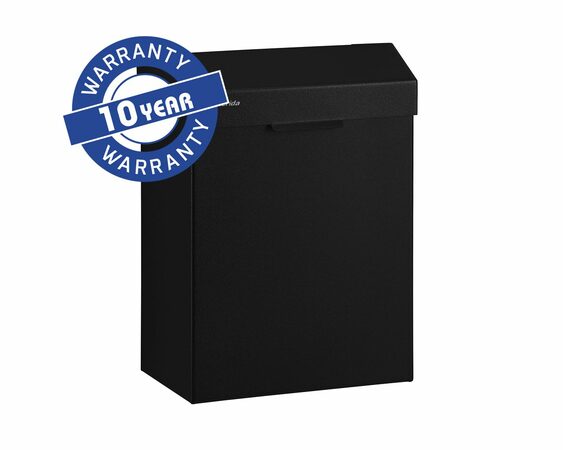 Koš na sanitární odpad MERIDA STELLA nerez černá 4,5 l