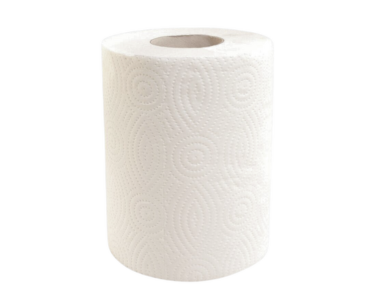 Papírové ručníky v rolích MINI, 2-vrstvé, 100% celulóza, 50 m, 12 rolí / bal