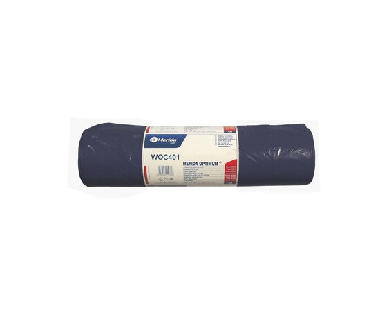 Pytle na odpadky MERIDA OPTIMUM, 90 x 110 cm, objem 160 l, role 25 ks, ČERNÉ, LDPE