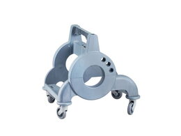 Úklidový vozík MERIDA žlutý s ergonomickou rukojetí jednokbelíkový 15 l + box 8 l, ždímač