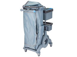 Úklidový vozík se systémem máčení mopů a hadrů