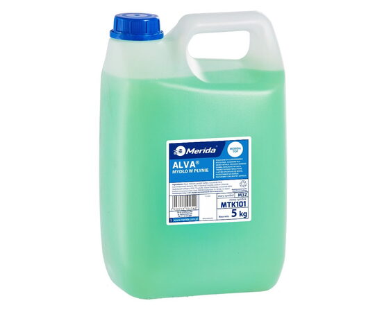 Tekuté mýdlo ALVA 5 kg - zelené /MTK101/