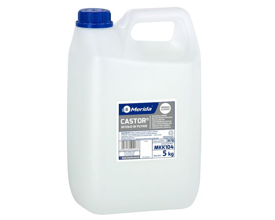 Tekuté mýdlo CASTOR 5 kg - bílé /MKK104/