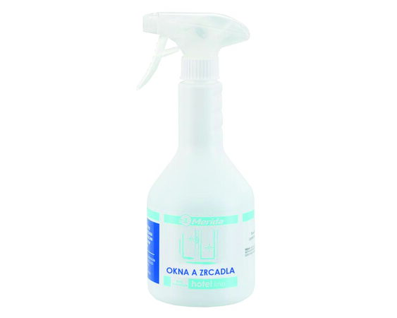 Přípravek na okna a zrcadla Merida HOTEL line, 600 ml