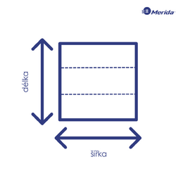 Jednotlivé papírové ručníky MERIDA TOP SLIM, 2-vrstvé, 100% celulóza, 2700 ks (15x180 ks)