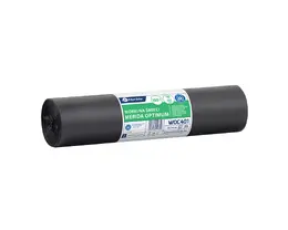 Pytle na odpadky MERIDA OPTIMUM, 90 x 110 cm, objem 160 l, role 25 ks, ČERNÉ, LDPE