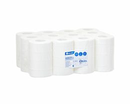 Papírové ručníky v rolích TOP  MINI, 2-vrstvé, 100% celulóza, délka 70 m, (12rolí/balení)