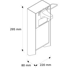 Dávkovač dezinfekčního roztoku 500ml - sterilizační