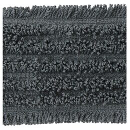 Mop se záložkami STANDARD, z mikrovlákna, 40 cm, šedý