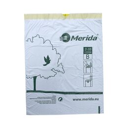MERIDA TOP sáčky 7-10 l, bílé, zatahovací, parfémované, 25 ks/role