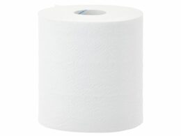 Papírové ručníky v rolích MERIDA OPTIMUM MAXI, 2-vrstvé, bílé, délka 150 m, (6 rolí/bal)